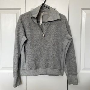 Lululemon Quarter Zip Sherpa Hoodie